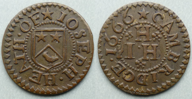 Cambridge, Joseph Heath 1666 farthing Cambridge, Joseph Heath 1666 farthing